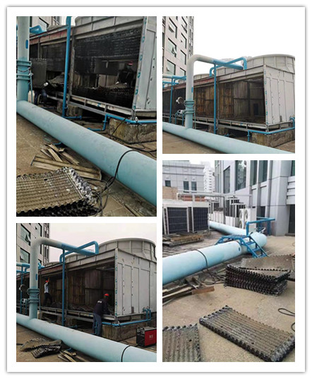 <a href=http://m.mcshazhou.cn/product/lqt/ target=_blank class=infotextkey>冷卻塔</a>填料維修