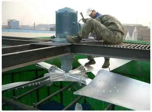 維修冷卻塔時要知道冷卻塔填料與水溫的關系…